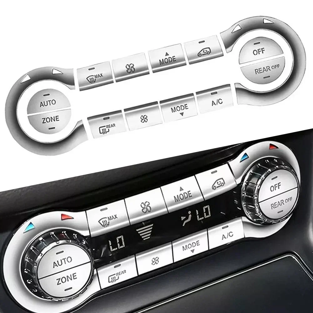 

Car Central A/C Button Patch Sticker Air Conditioning Buttons Trim For Mercedes C117 X156 For CLA GLA 200 250 2013-2018