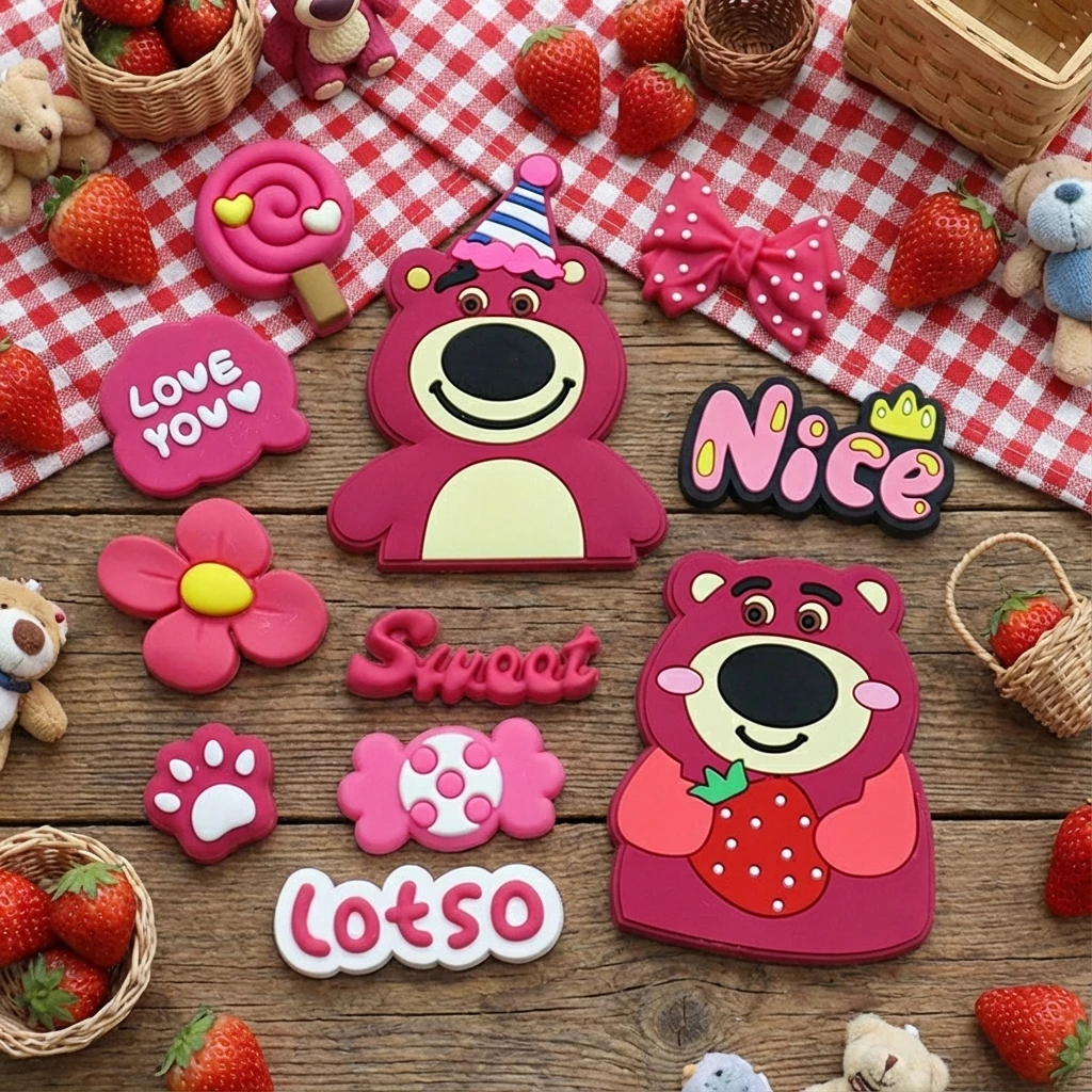 

Мягкий клей с героями мультфильмов «сделай сам», аксессуары для молока, плоская пластина, чехол для мобильного телефона, обувь с отверстиями, украшения для волос