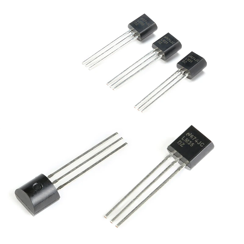 50pcs/1pc LM35DZ/NOPB LM35DZ LM35 Centigrade TO-92 SMD Chip Precision Temperature Sensor