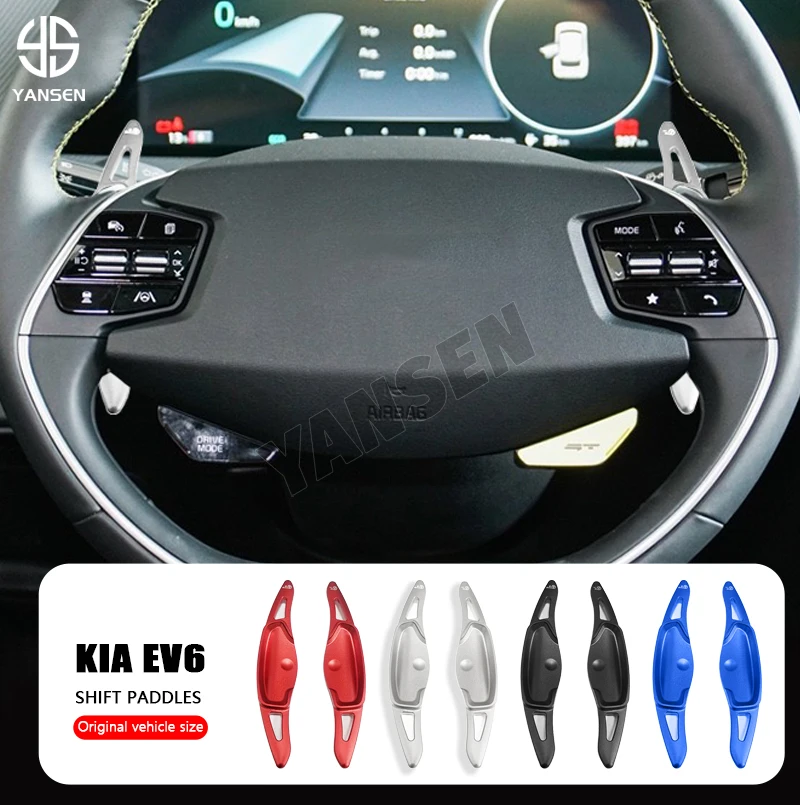 

Paddle Shifter For Kia EV6 2021 2022 2023 Car Steering Wheel Paddle Shift Gear DSG