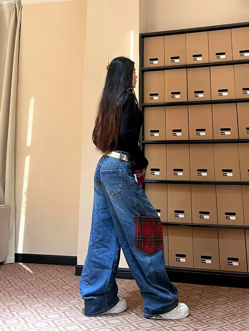 السراويل البضائع النسائية التكتيكية جميع المواسم القطن شيك المألوف العصرية مزاجه أنيقة الحديثة المدينة الحضرية الشارع الشهير محب #5