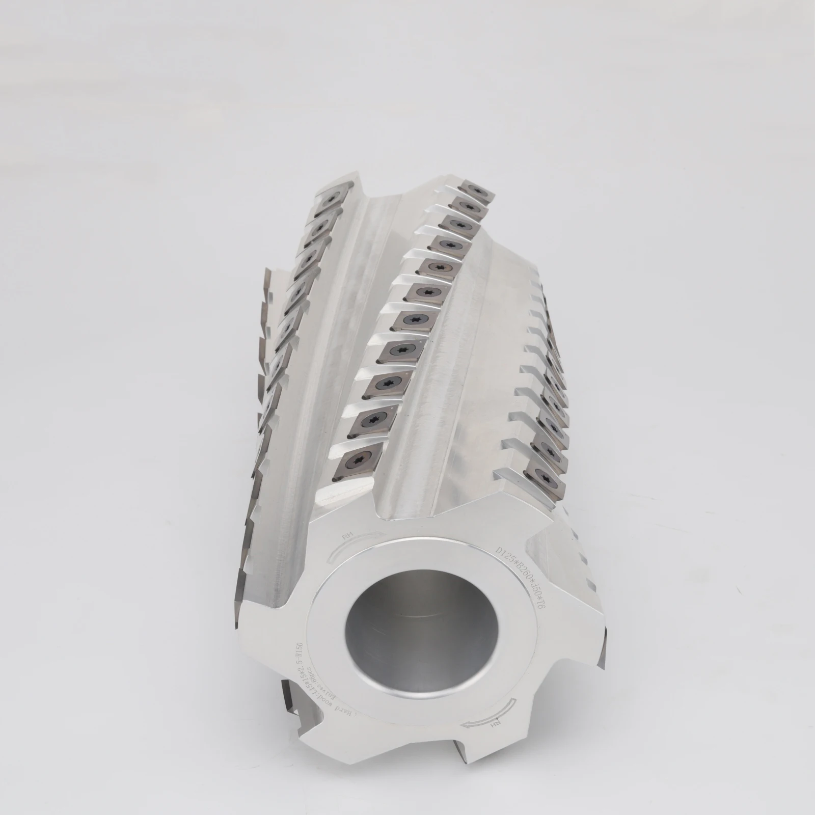 Livter Aluminum Material R150 Replacement Knives for Planers and Jointers Helical Cutter Head