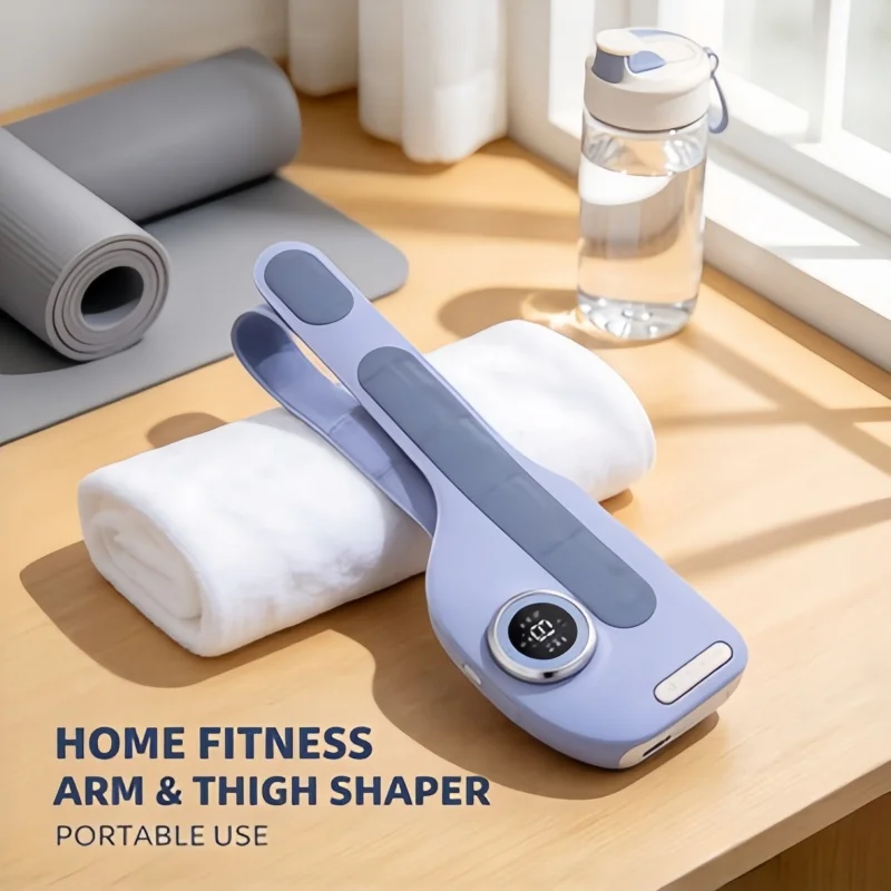 EMS Body Sculpting Massager Microcurrent Vibration Arm Thigh Shaper Portable Muscle Toner Device