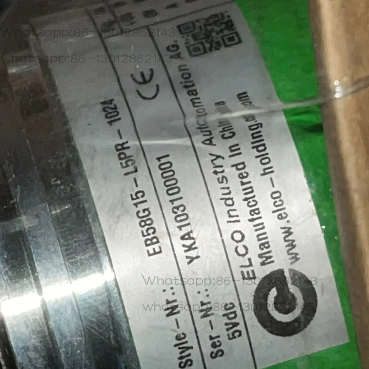 EB58G15-L5PR-1024 Wide Number Spindle Incremental EB58F15 Pulse 1024 Rotary Encoder