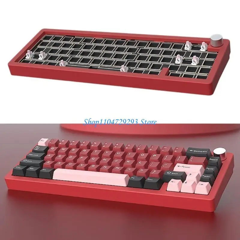 

Y2GD Ergonomic 60% Mechanical Keyboard Base LED Lighting Multifunctional Keyboard