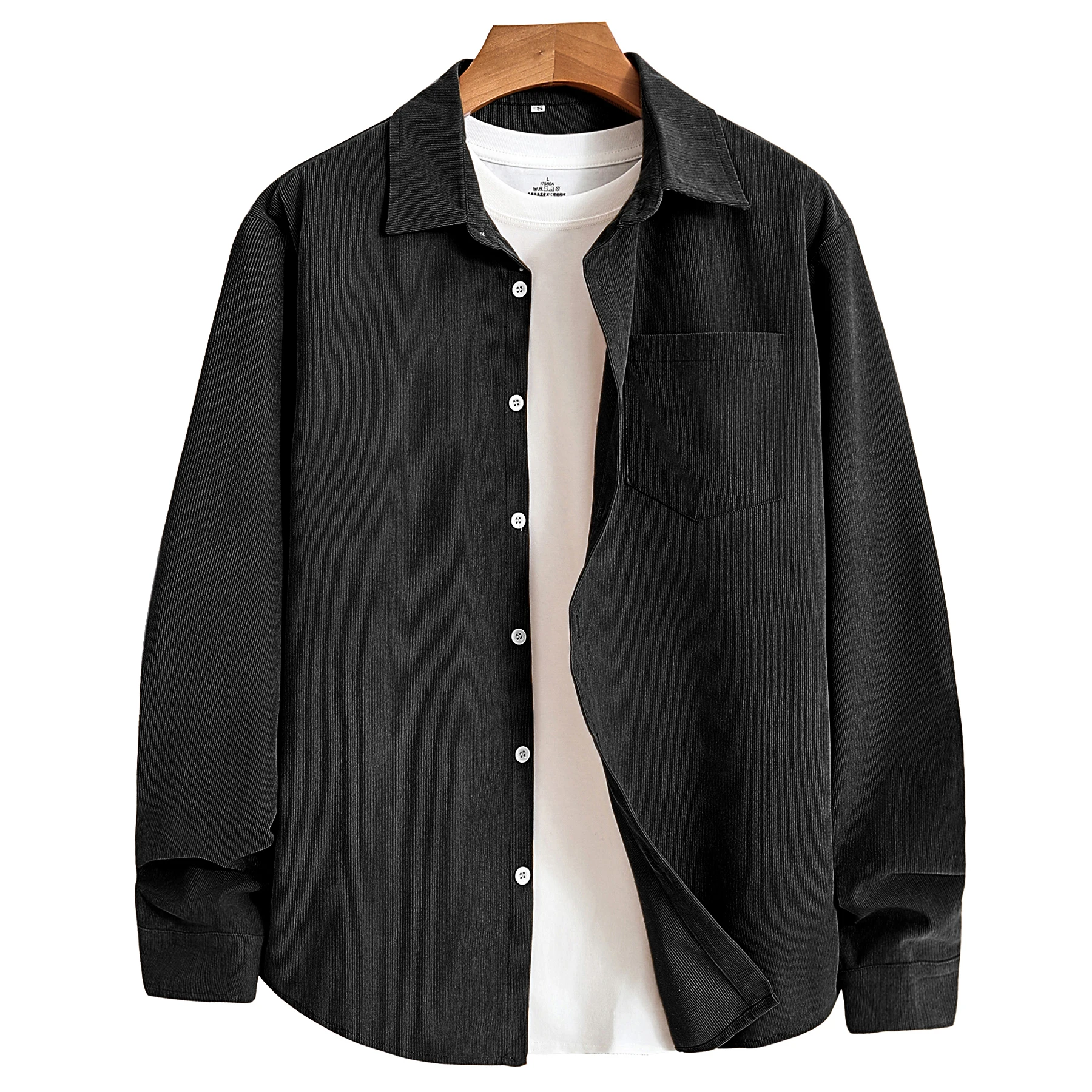 

Осень-зима вельветовые рубашки мужские старые деньги стиль на пуговицах с длинным рукавом удобная повседневная рубашка блузка