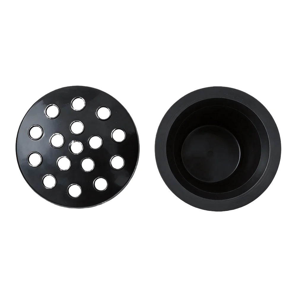 

Stylish Black-Lid Flower Pots – Plastic Vases For Fresh Or Artificial Arrangements For Indoor Decorative Plant Care Accessories