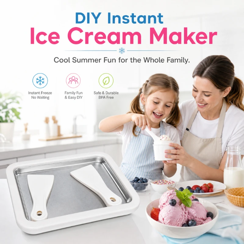 Yogurt Maker Electric - Portable Ice Cream Maker Machine Non