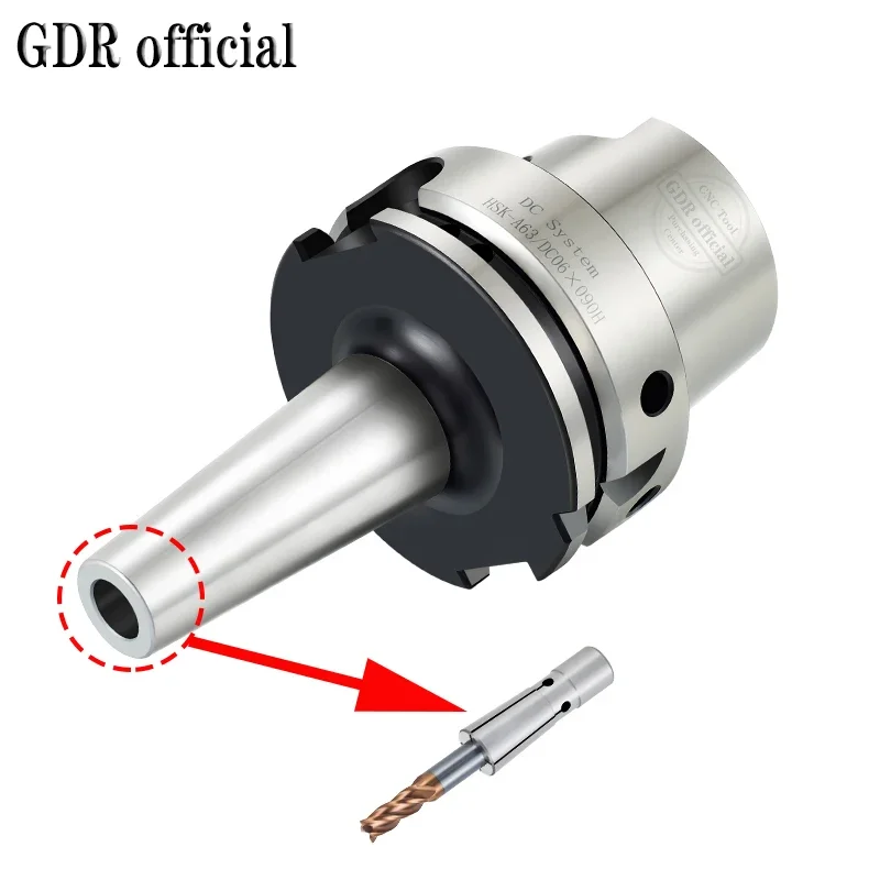 GDR HSK63 HSKA63 DC HSK63A SDC Werkzeughalter SDC6 SDC8 SDC12 DC4 DC6 DC8 DC12 DC SDC Spannzangenhalter Halterung Werkzeugspannzange – Detail 17