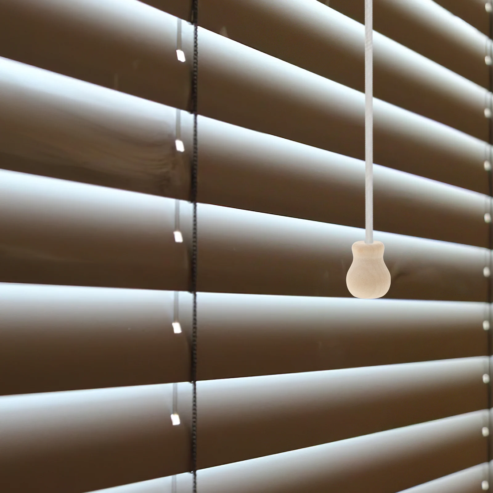 

6Pcs Rustic Blind Cord Tassels Knobs Finely Crafted Smooth Touch Easy Clean Household Blind Tassel Blinds Cord Tassels Knob