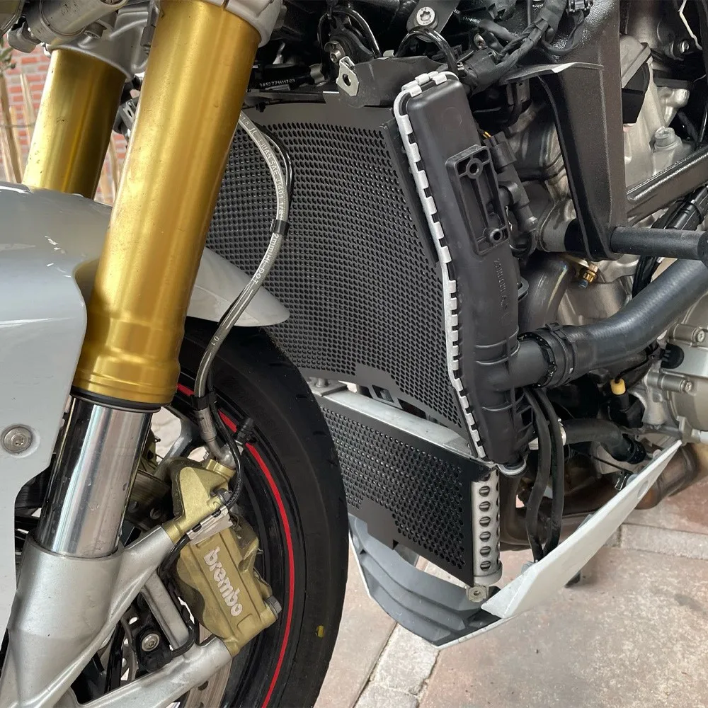 S 1000 XR الدراجات النارية لسيارات BMW S1000XR شبكة المبرد غطاء حماية النفط ومبرد المياه شواء حامي 2015 2016 2017 2018 2019 #2