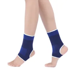 1Pc One Size Elastic Breathable Ankle Support Sleves for Running Basketball Cycling Ankle Compression Sock for Plantar Fasciitis