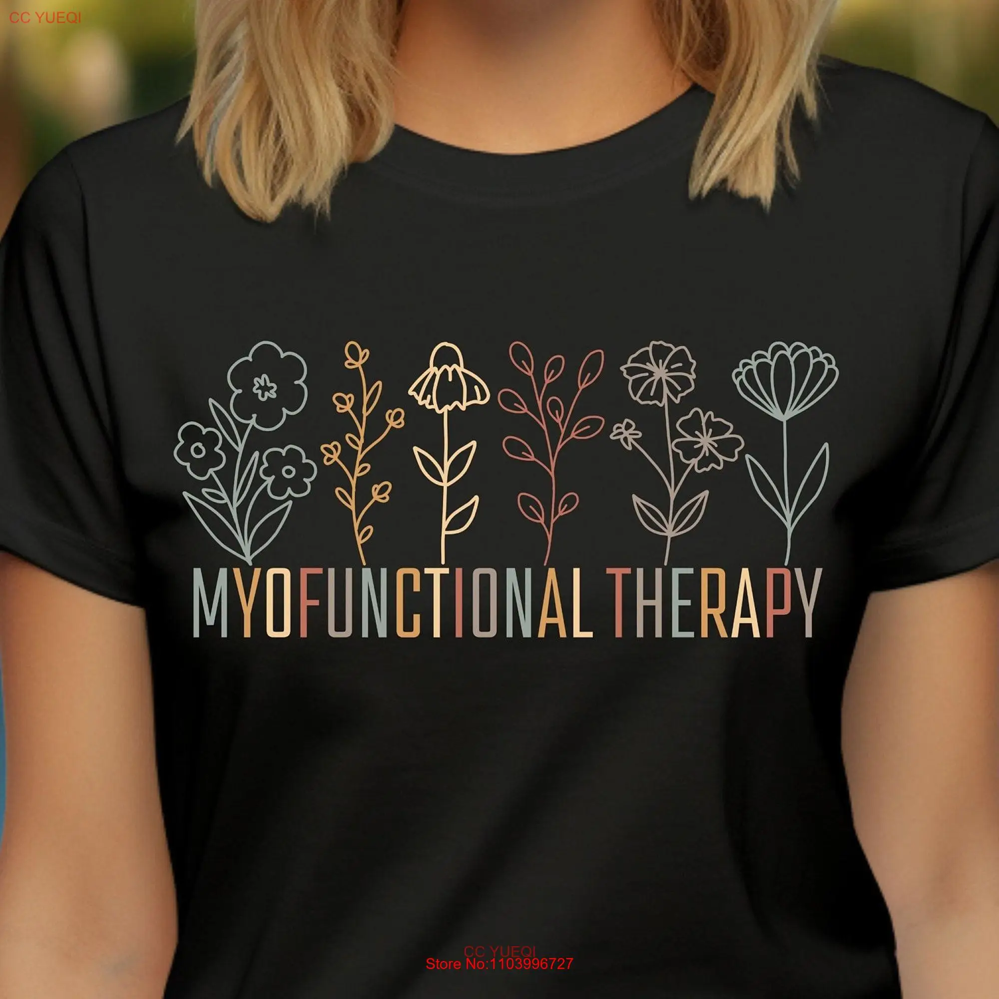 Myofunctional Therapy T Shirt OmT Therapist PsychologisT Mental Health Funny Orofacial long or short sleeves