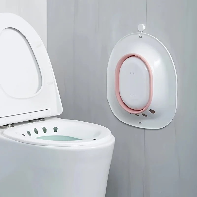 1Pc folding toilet bidet bidet flusher special washbasin hip cleaning soaking tub pregnant women hemorrhoids patients