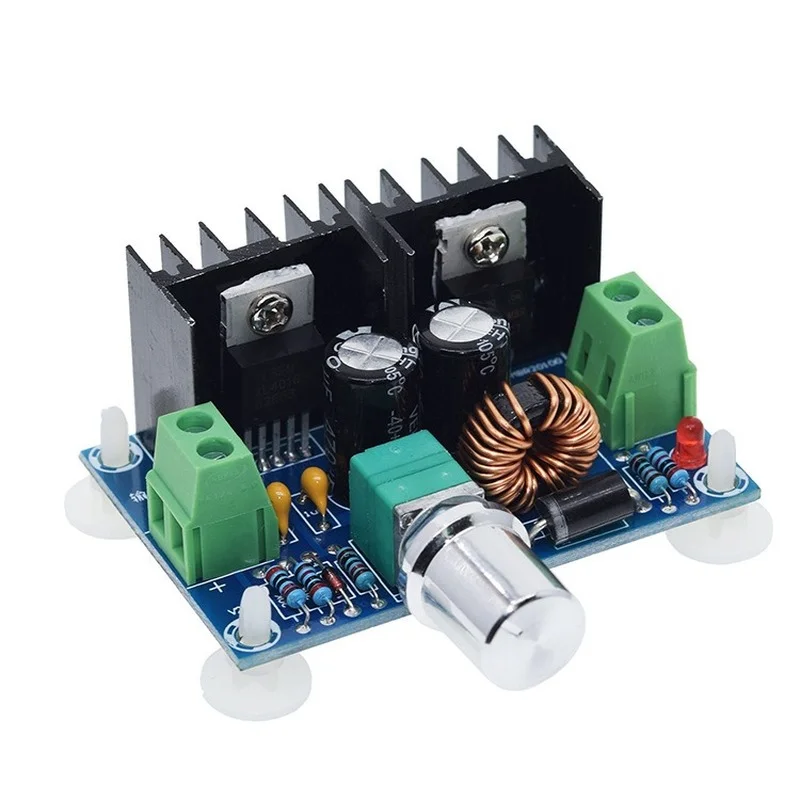 XH-M401 DC-DC Step Down Buck Converter Power Supply Module XL4016E1 Pwm Verstelbare 4-40V Om 1.25-36V Step Down Board 8A 200W