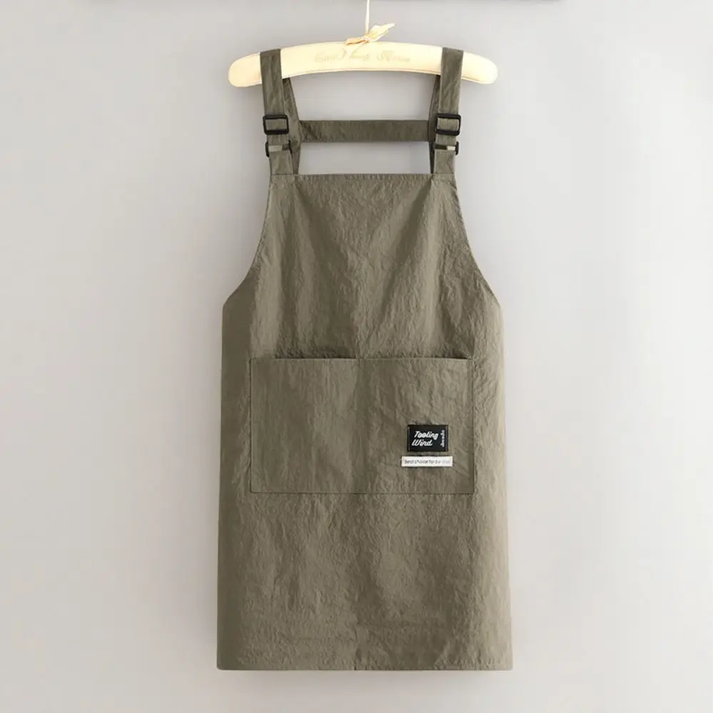 New Professional Barber Apron 2 Sizes Breathable Cooking Aprons Large Pocket Waterproof Working Clothes for Hairdressing