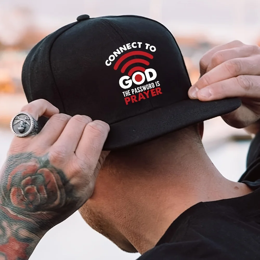Street Style Polyester Snapback Cap, 