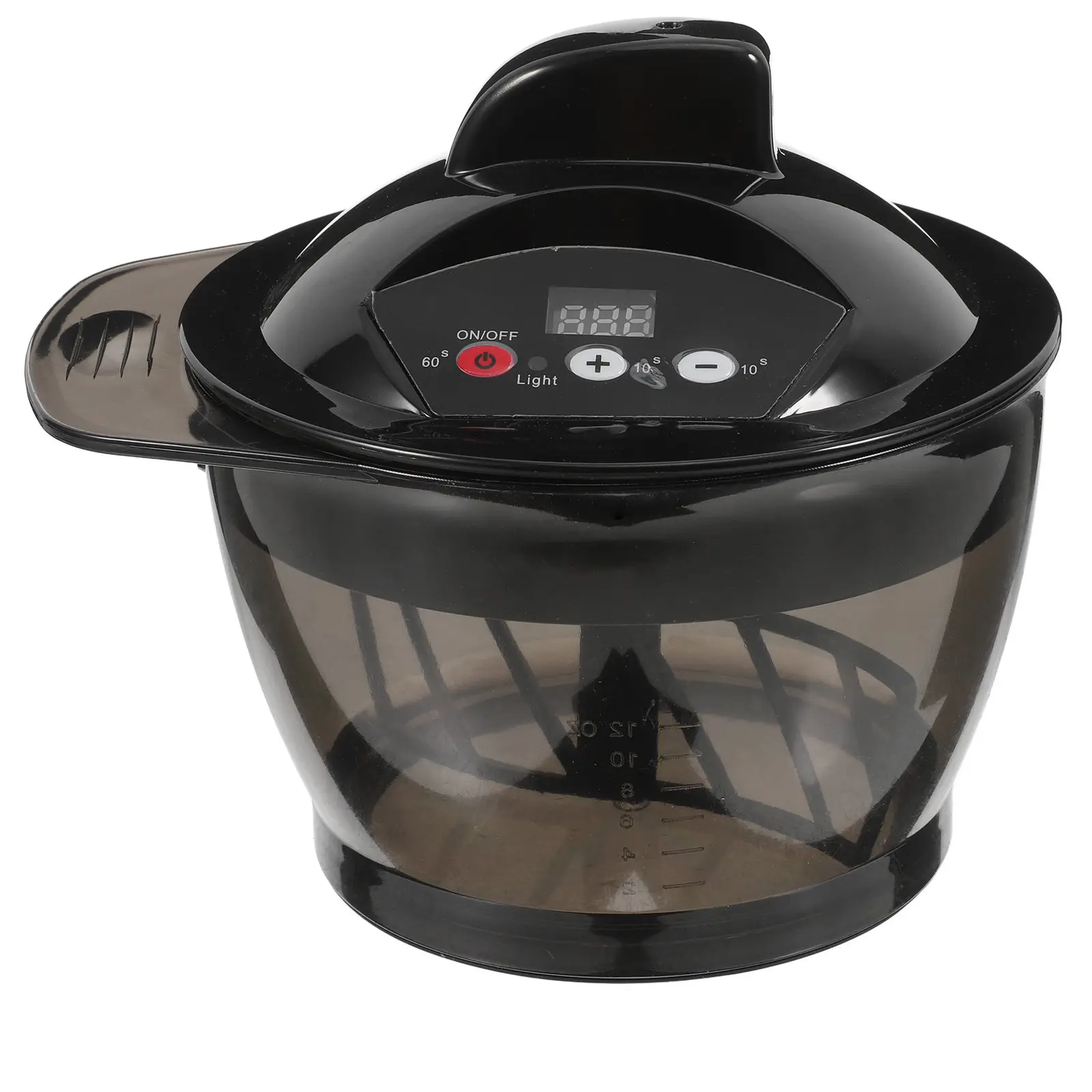 

Электрический миксер для крема для окрашивания волос с прозрачной чашей для легкого контроля количества, подходит для салонов и домашнего использования, вилка стандарта ЕС