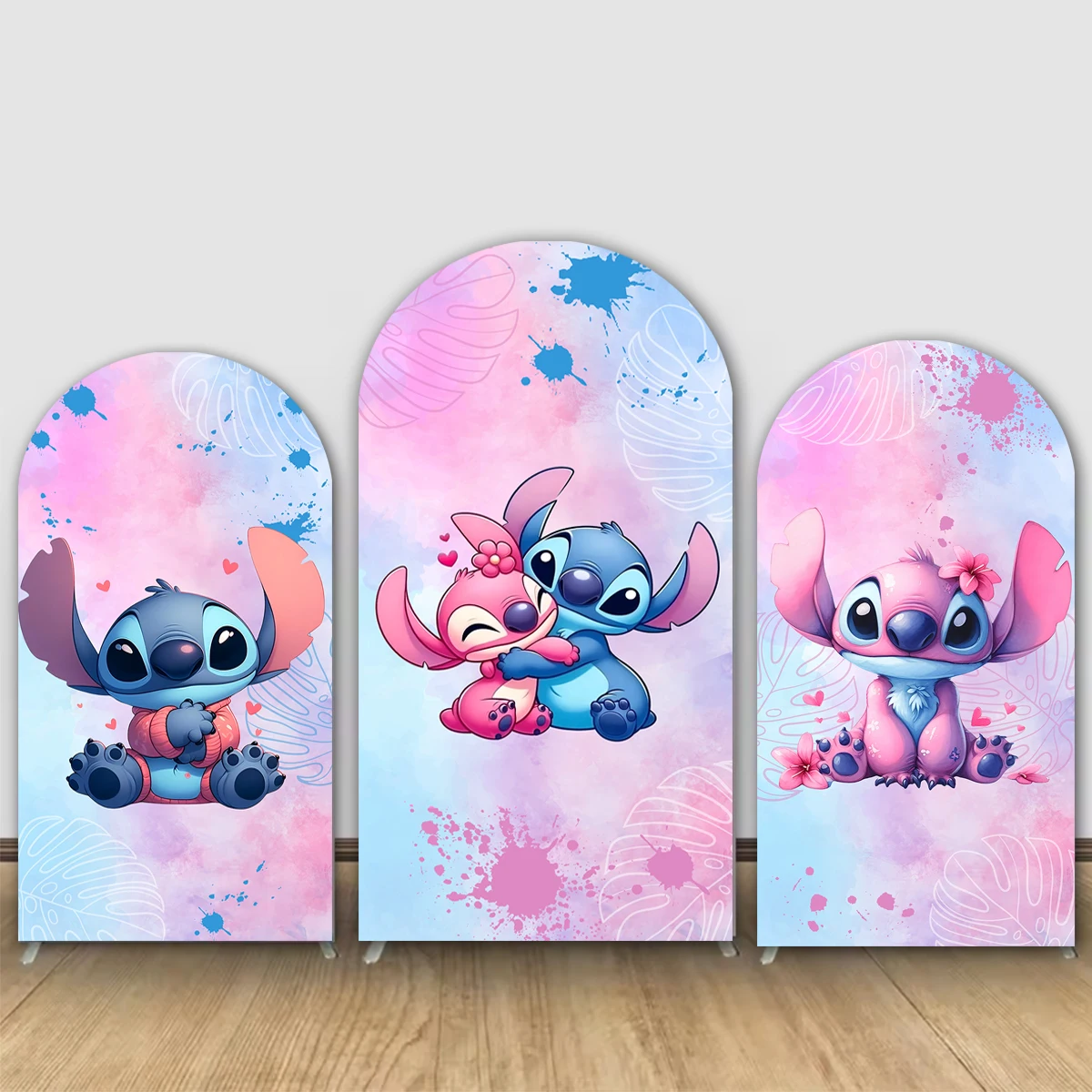 Детский день рождения, арочный чехол, мультяшный стежок, арка Тиара, фон для фотосъемки, фон для детского душа, арочный фон, декор