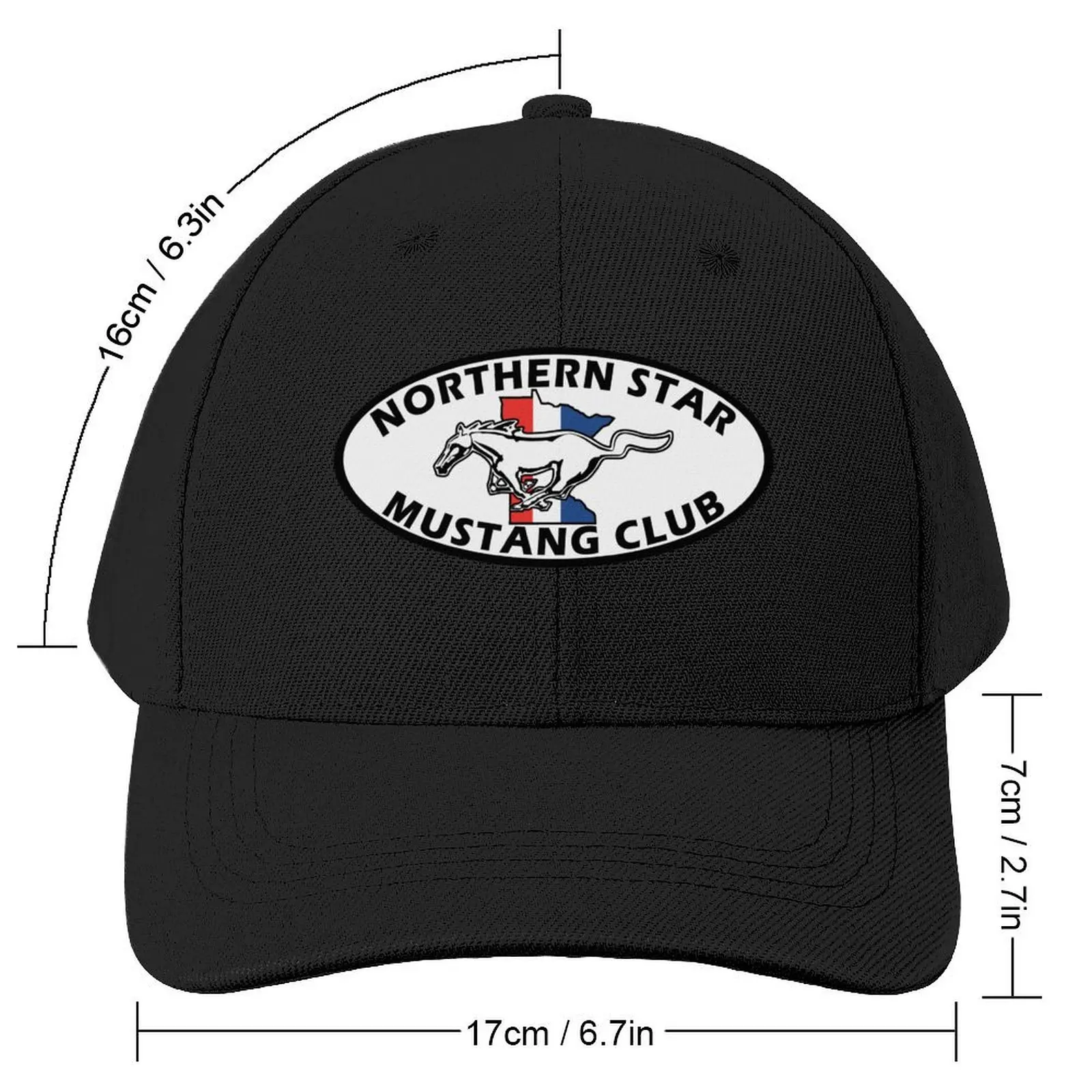 Northern Star Mustang Club Baseball Cap Anime Hat Icon Golf Wear Men Women's