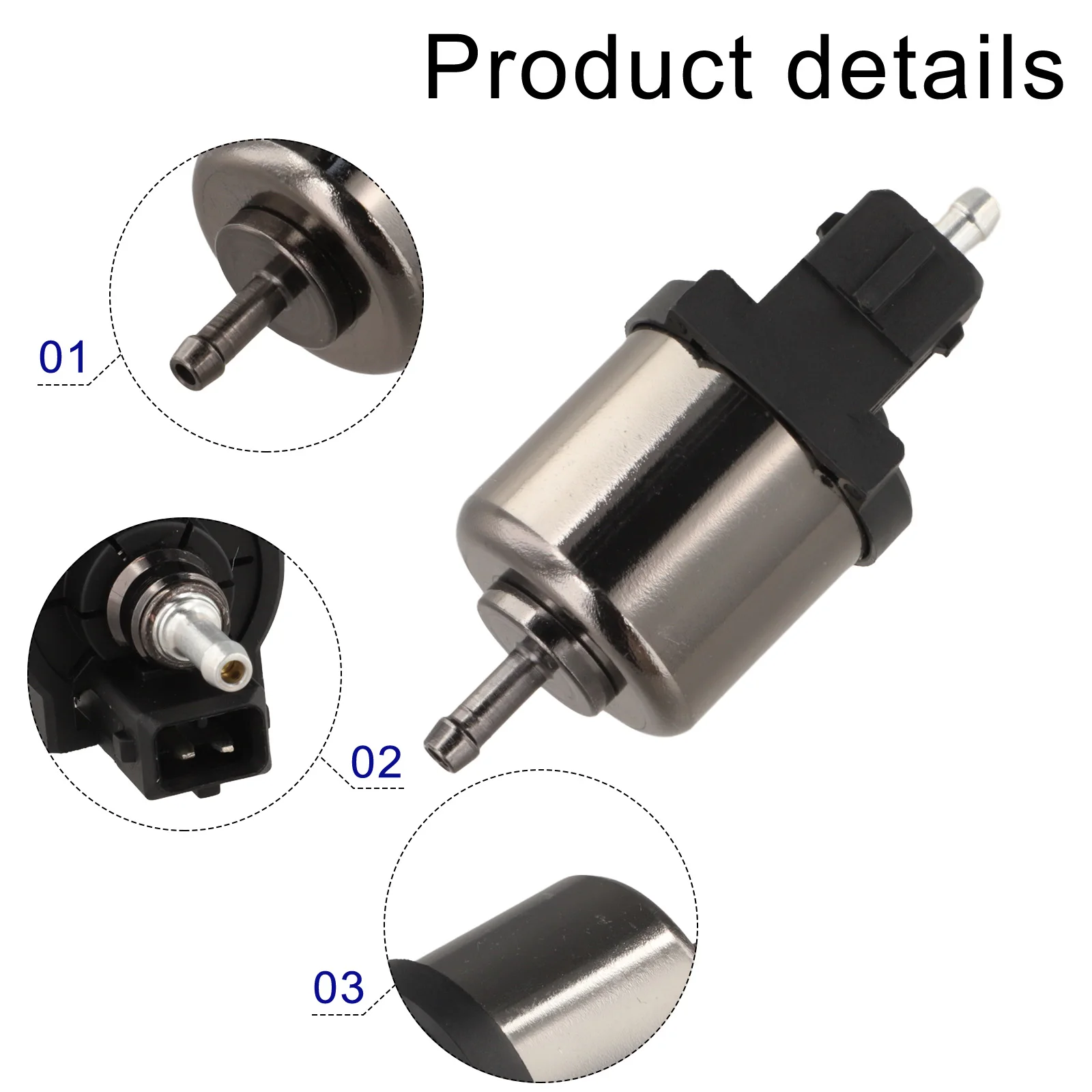 12V Ultra Silent Fuel Pump Car Heater Diesel Pump For Webasto For Eberspacher Air Parking Heater Accessories view 3