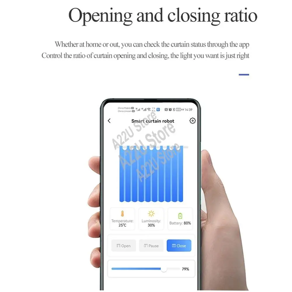

Горячий мотор для штор Tuya для T U Track WIFI Tuya, автоматический открытый умный электрический робот для штор, приложение, голосовое управление Alexa