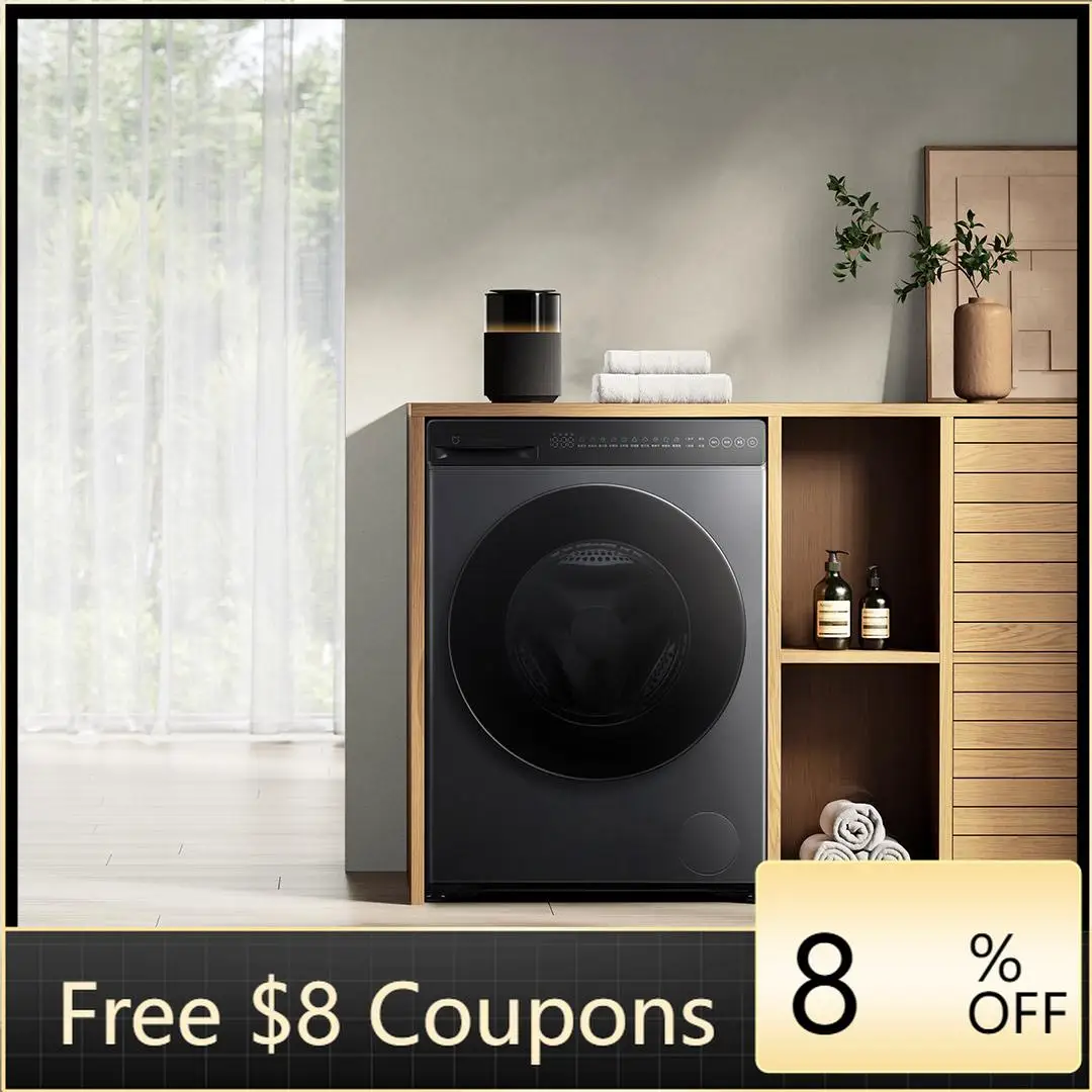 STLF Ultra Clean Pro Ultra Thin Direct Drive Drum Lavadora 12kg Lavadora Automática