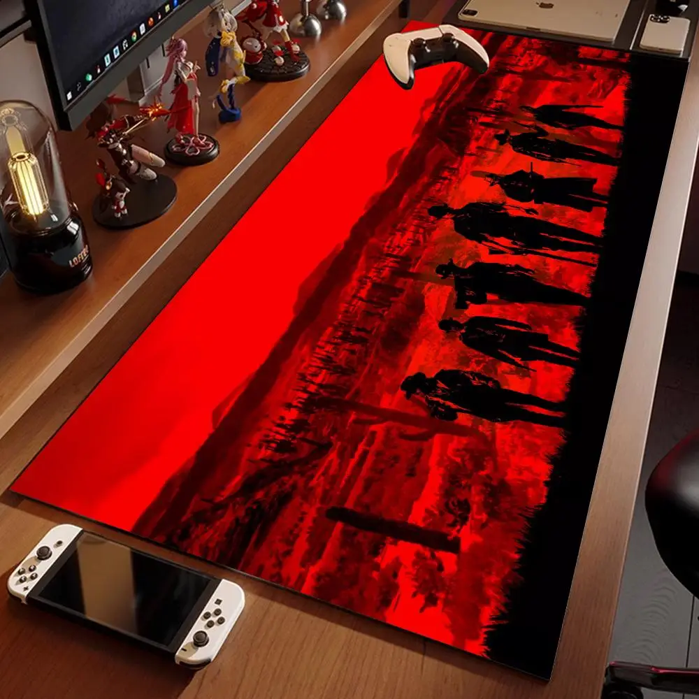 

Red Dead Redemption Mouse Pad PC Large Gaming Accessories Xxl Large Mouse Pad Mice Keyboards Computer Office Mousepad Deskmat