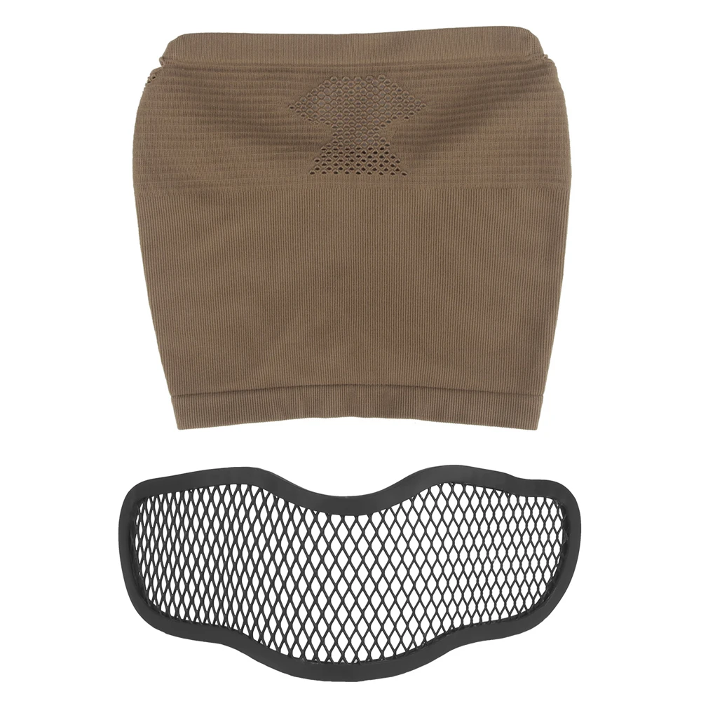 AliExpress NONE Tactical High Elasticity Breathable Balaclava Venom V1 Hat Half Face Mask for Paintball Motorcycle Cycling Fast Helmet Gear