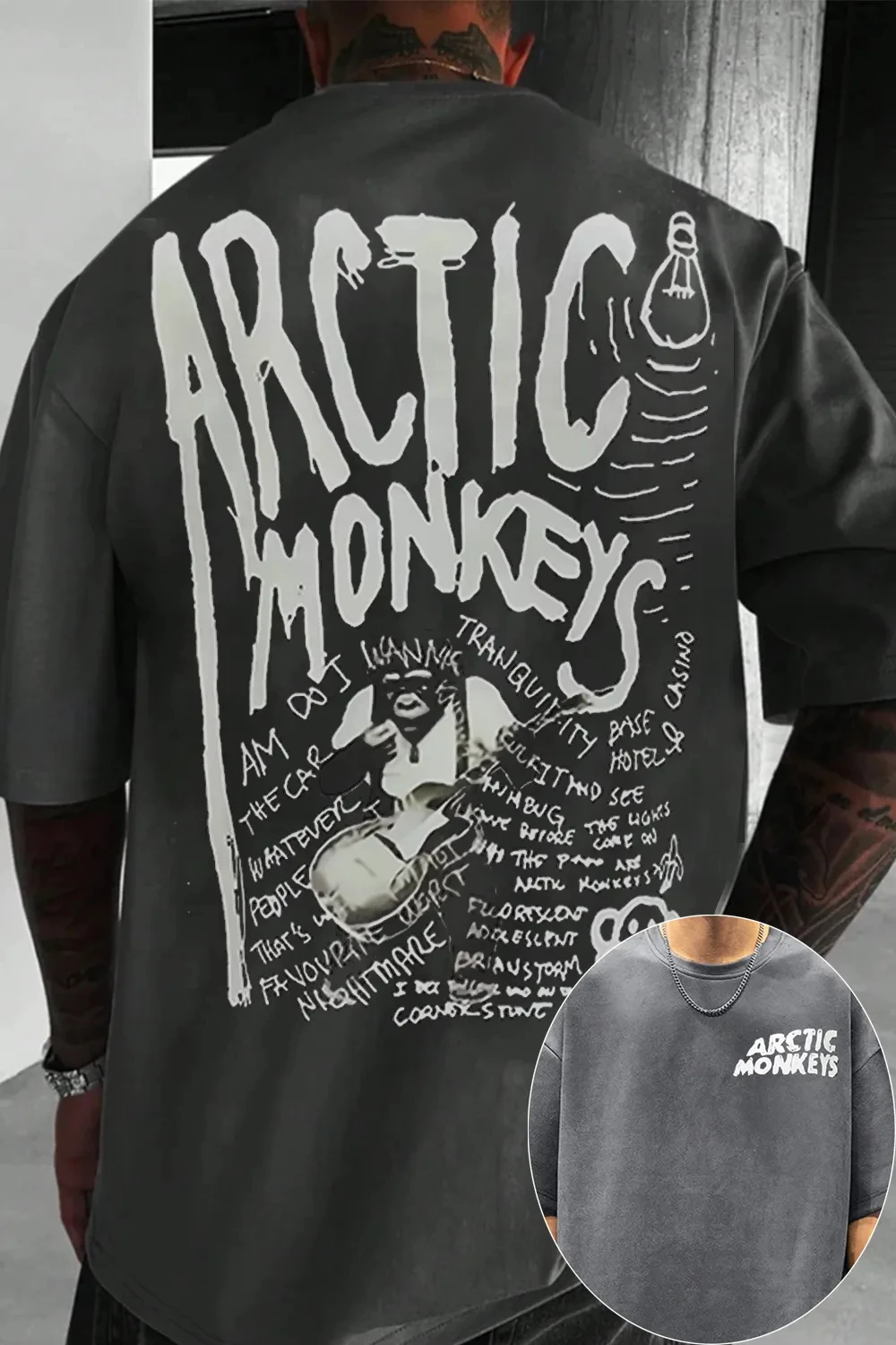 Fashion Limited 2026 Famous ARCTIC MONKEYS Printed Cotton T-shirt Men's Summer Casual Top Short Sleeve Classic Male Women Tee