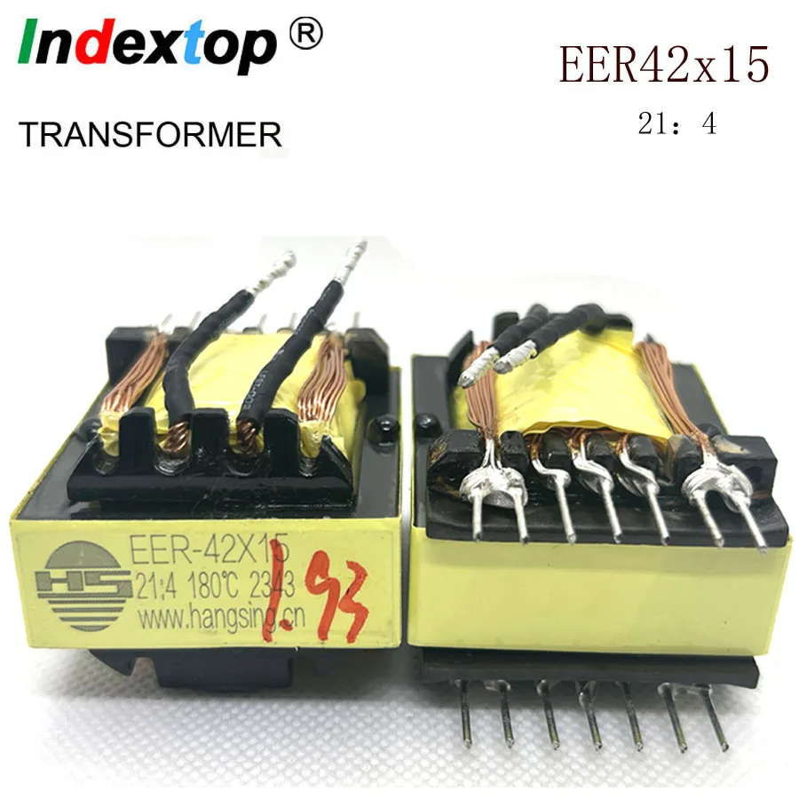 1PC Pulse Transformer EER42x15 21:4 180°C 2343 For Inverter Arc TIG Welding Middle Board 14feet