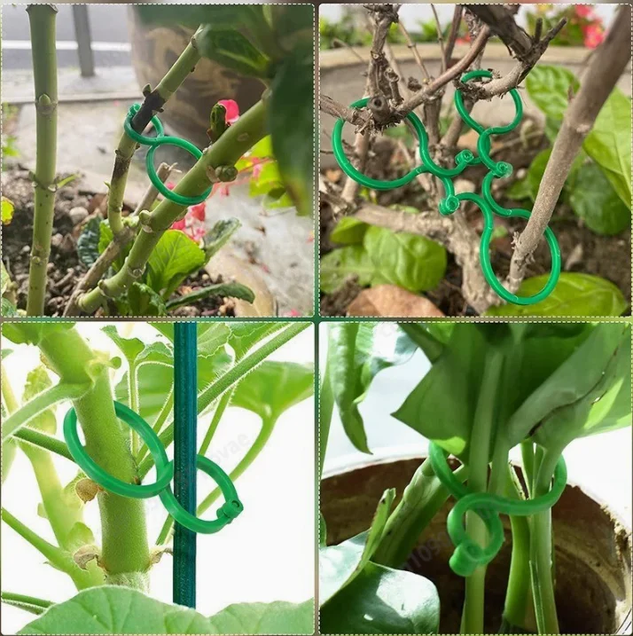 Planting Vines, Fixing Clips, Climbing Vines, Garden Effort saving Tool, Multi functional Gardening Octopus Buckle