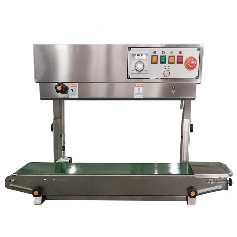 FRM-980 Nitrogen Gas Flushing Continuous Band Sealer Sealing Machine with Printing