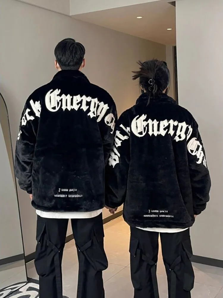 2025 春の女性のボンバージャケット、男性のラビットファーフリースジャケット、韓国のレビュー多くの女の子の服ストリートウェア、女性のコート