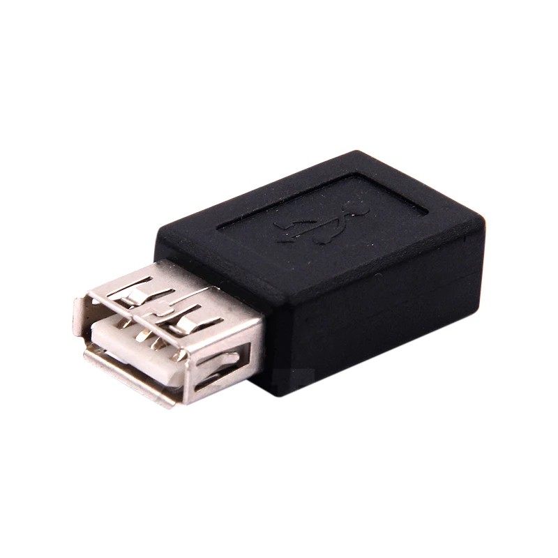 USB 2.0-Adapter Mini 5P auf A Stecker/Buchse USB auf Mini-USB für Android-Daten. Quadratischer T-Port-Konverter