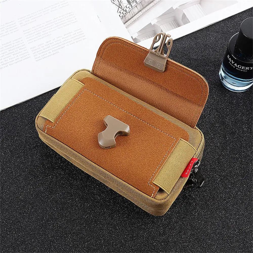 Men Oxford Wallet Phone Cover Pocke Pouch Phone Bag Belt Pouch Waist Bag Phone Holder Fanny Bags