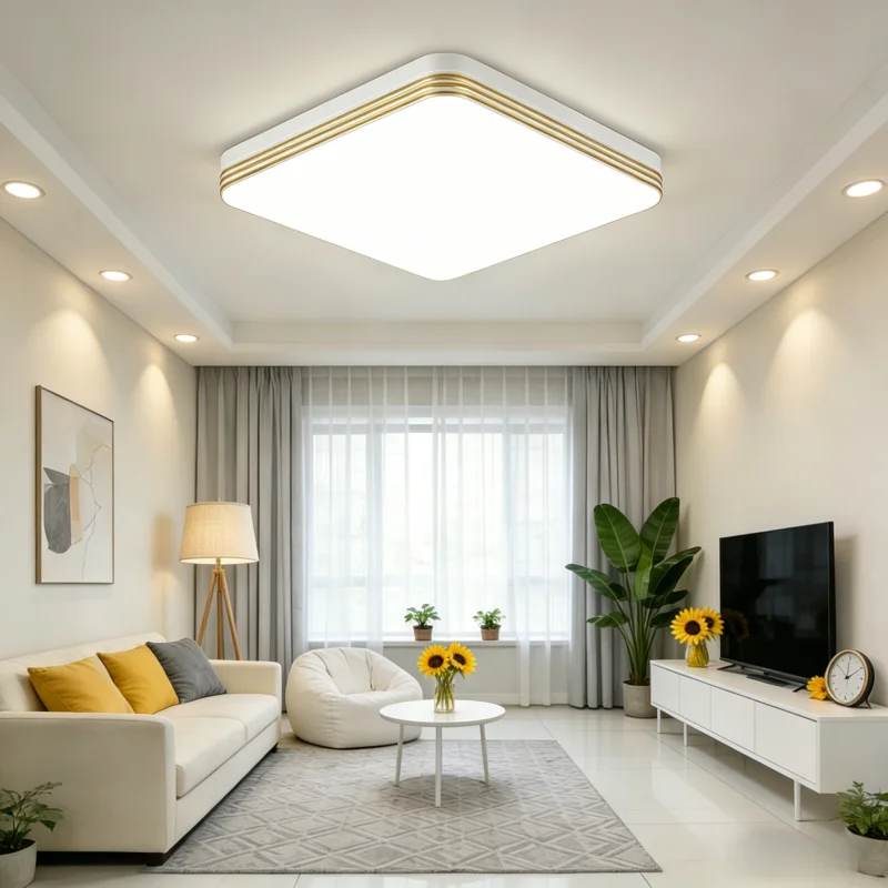 

18-48W LED Ceiling Light, 4320 Lumens Ceiling Lamp 3000K-6000K Home Lighting Fixture for Living Room Bedroom Dining Room Kitchen