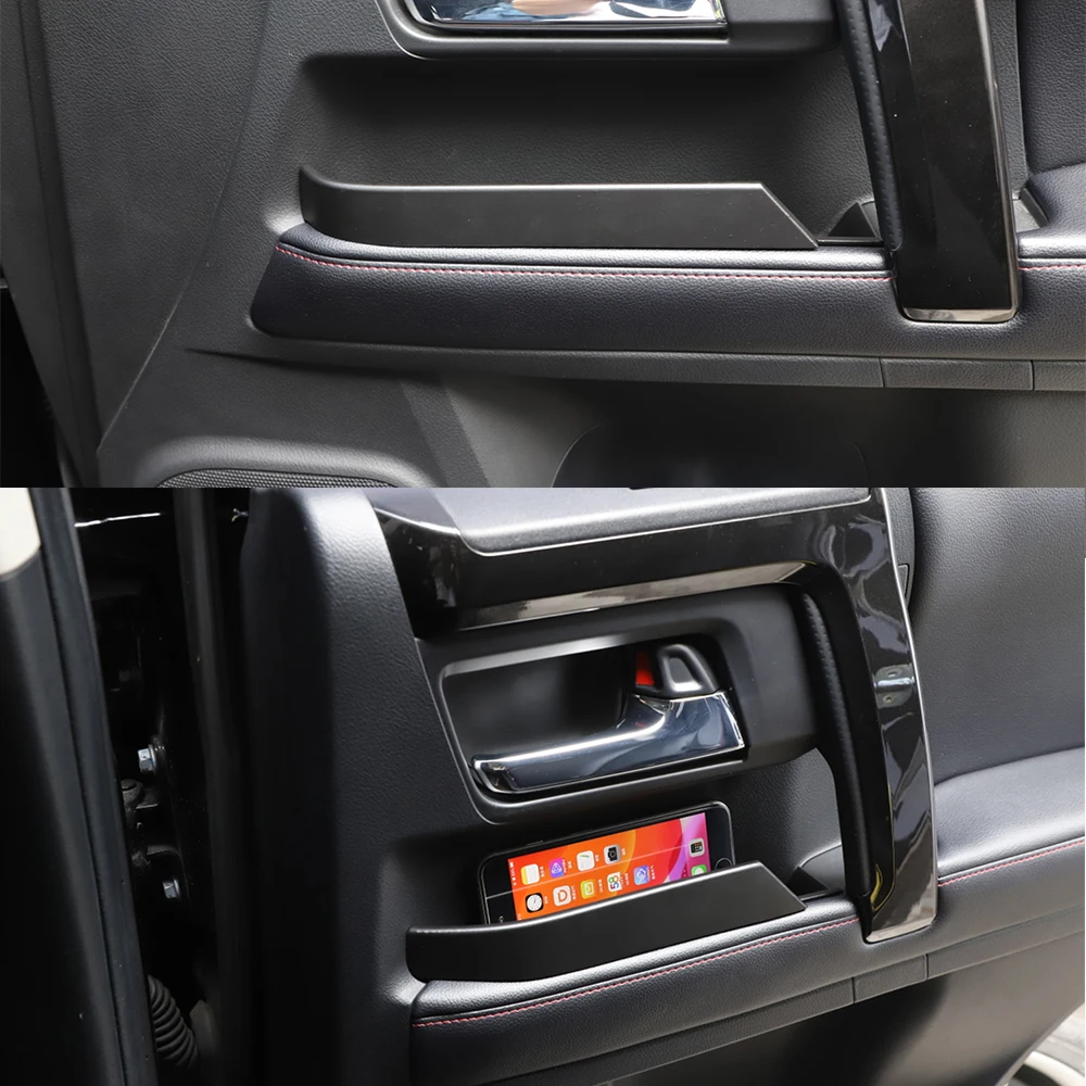 

Car Door Handle Storage Box Organizer Tray Door Armrest Grab Box Container for 4Runner 2010 2011 2012-2025 Interior Accessories