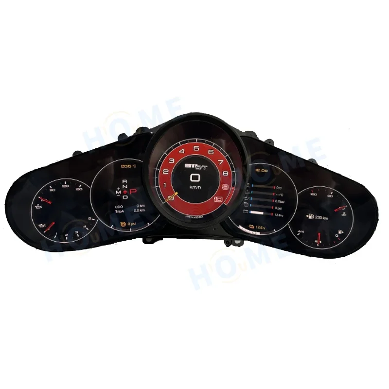 Upgraded LCD Digital Cluster Virtual Cockpit Odometer Dashboard Speedometer for 911 2013-2019 Speed Control Unit