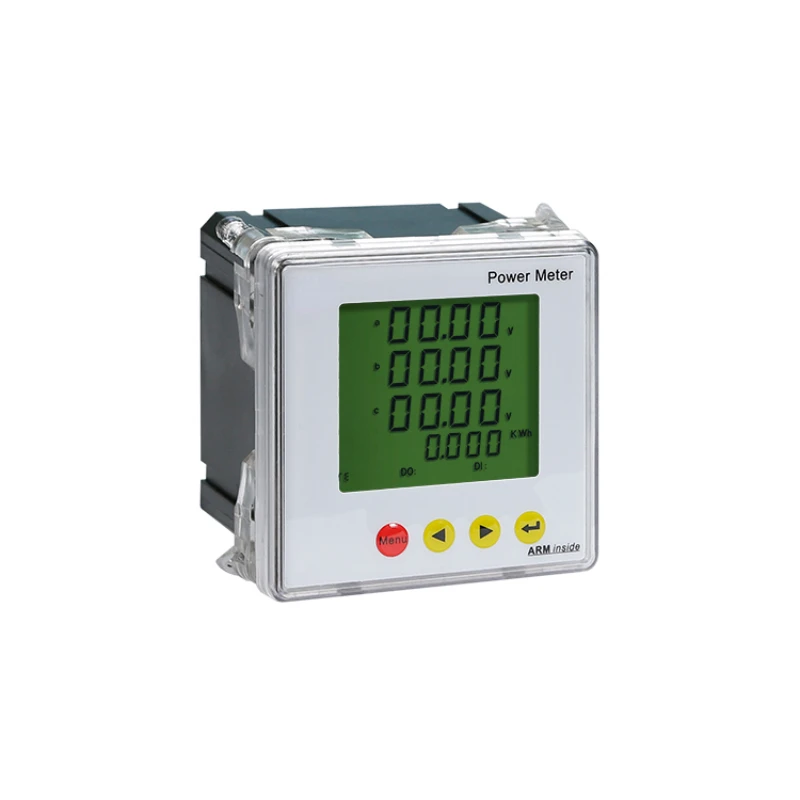 Super Quality smart LCD panel kWh and watt hour AC panel kilowatt meter 0.5 htew-7y3 electricity energy three phase meter