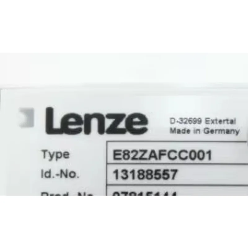 Lenze E82ZAFCC001 Frequency Inverter PLC Can Function I/O Module
