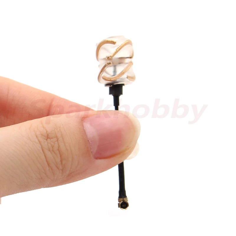Klonowy liść IPEX RHCP lekki lizak płytki kubek Mini antena 42mm 1.0g nadaje się do Mobula7 Mobula8 1S Lipo kryty drony wyścigowe
