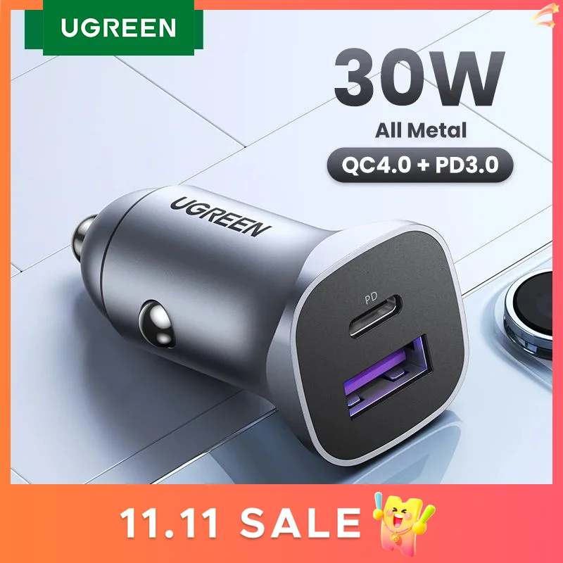Car Fast Charger Type C USB PD