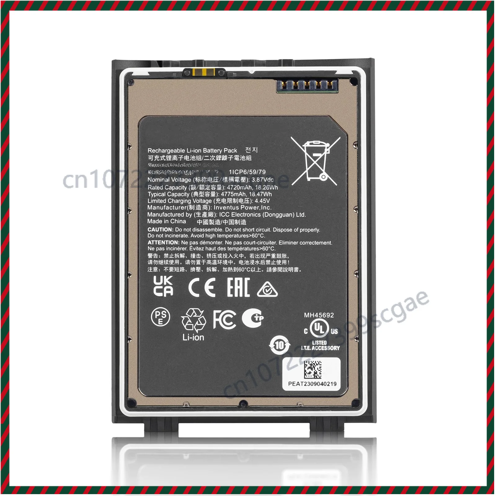 Replacement Battery BTRY-TC2Y-2XMA-1A 5260mAh For Zebra TC21 TC26 TC26AK TC210 Mobile Data Collector Terminal