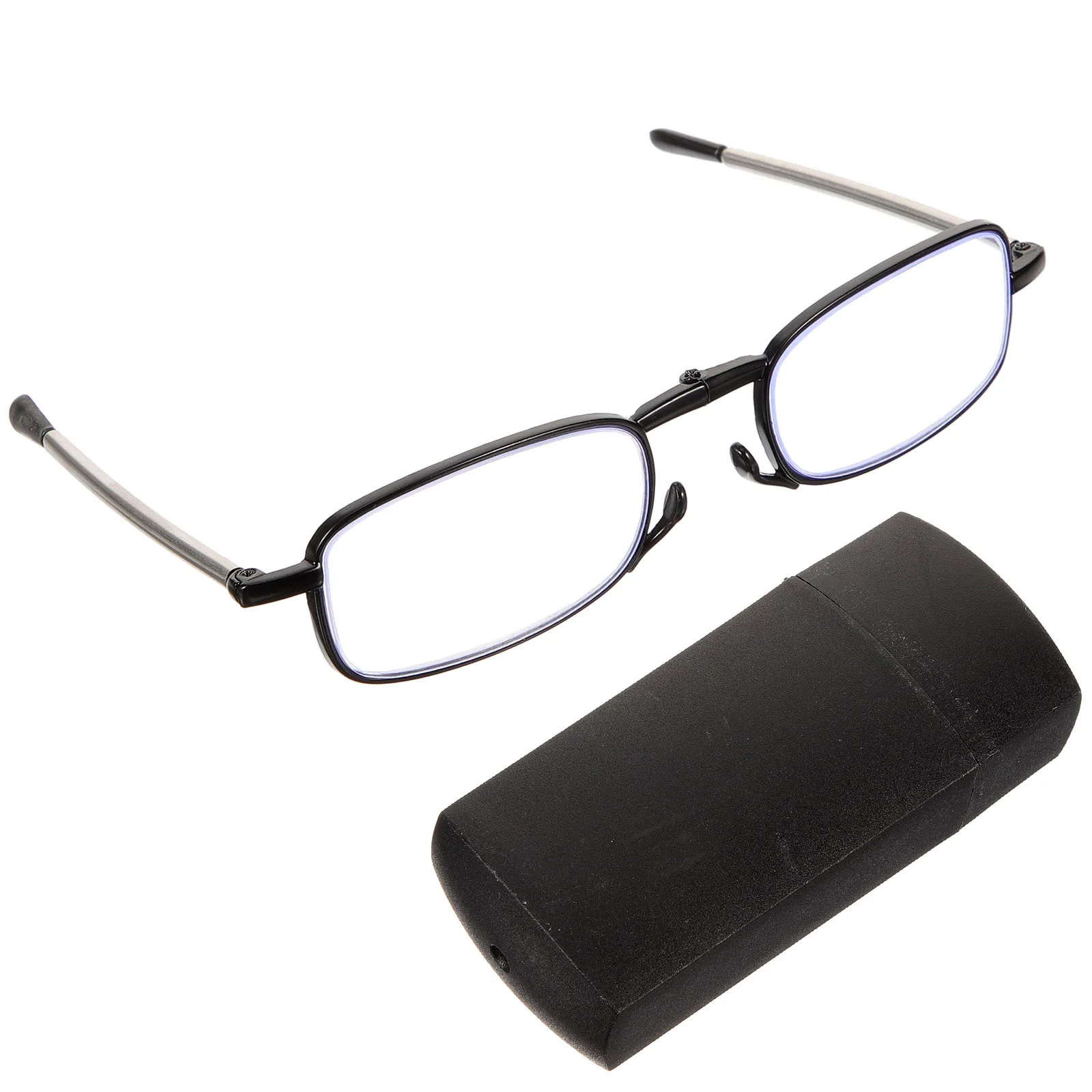 

1 комплект, легкие складные очки для чтения для пожилых людей, очки для дальнозоркости, блокирующие синий свет, портативные очки для чтения