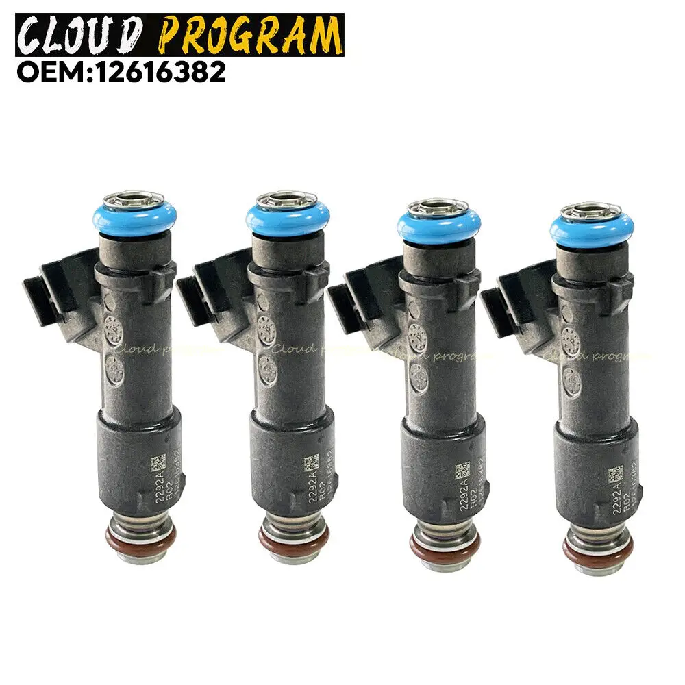 

4-pack of fuel injectors FOR GMC Canyon Chevrolet Colorado 2.9/3.7 12616382