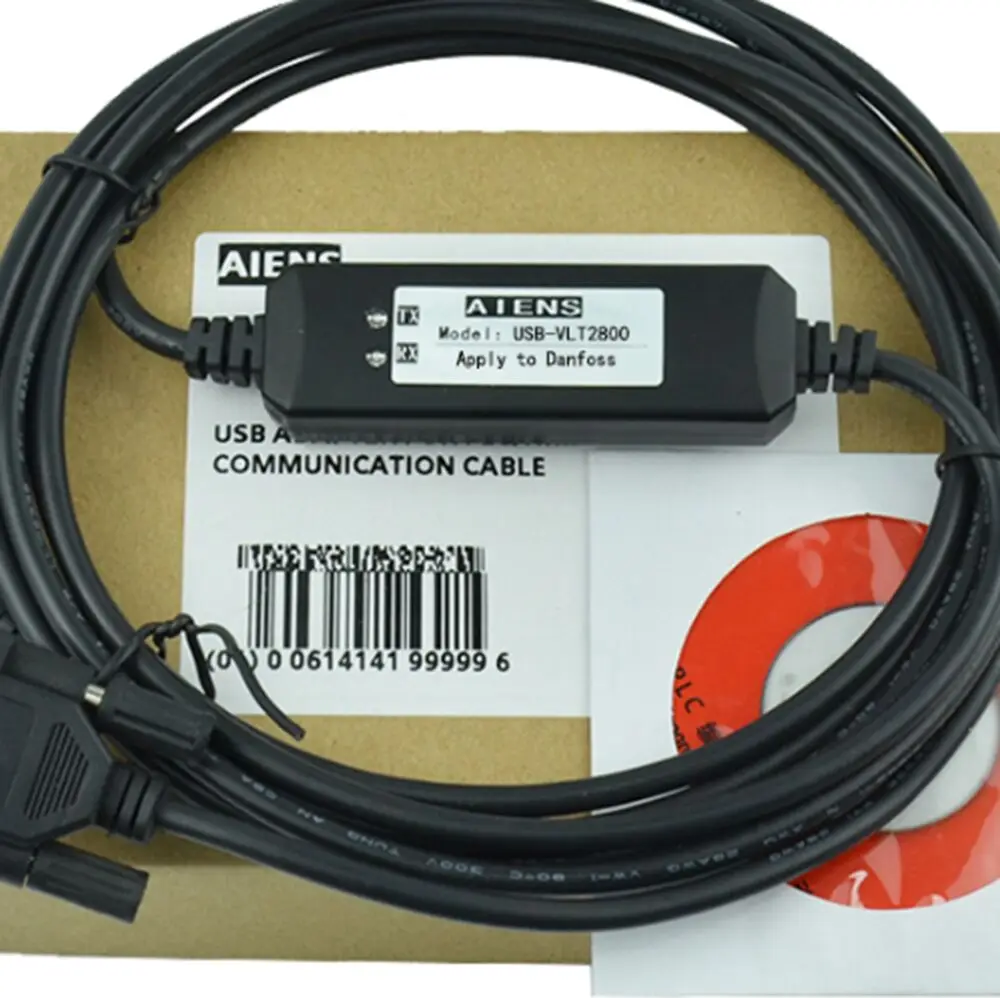 

NEW USB-VLT2800 Data Communication Cable For Danfoss