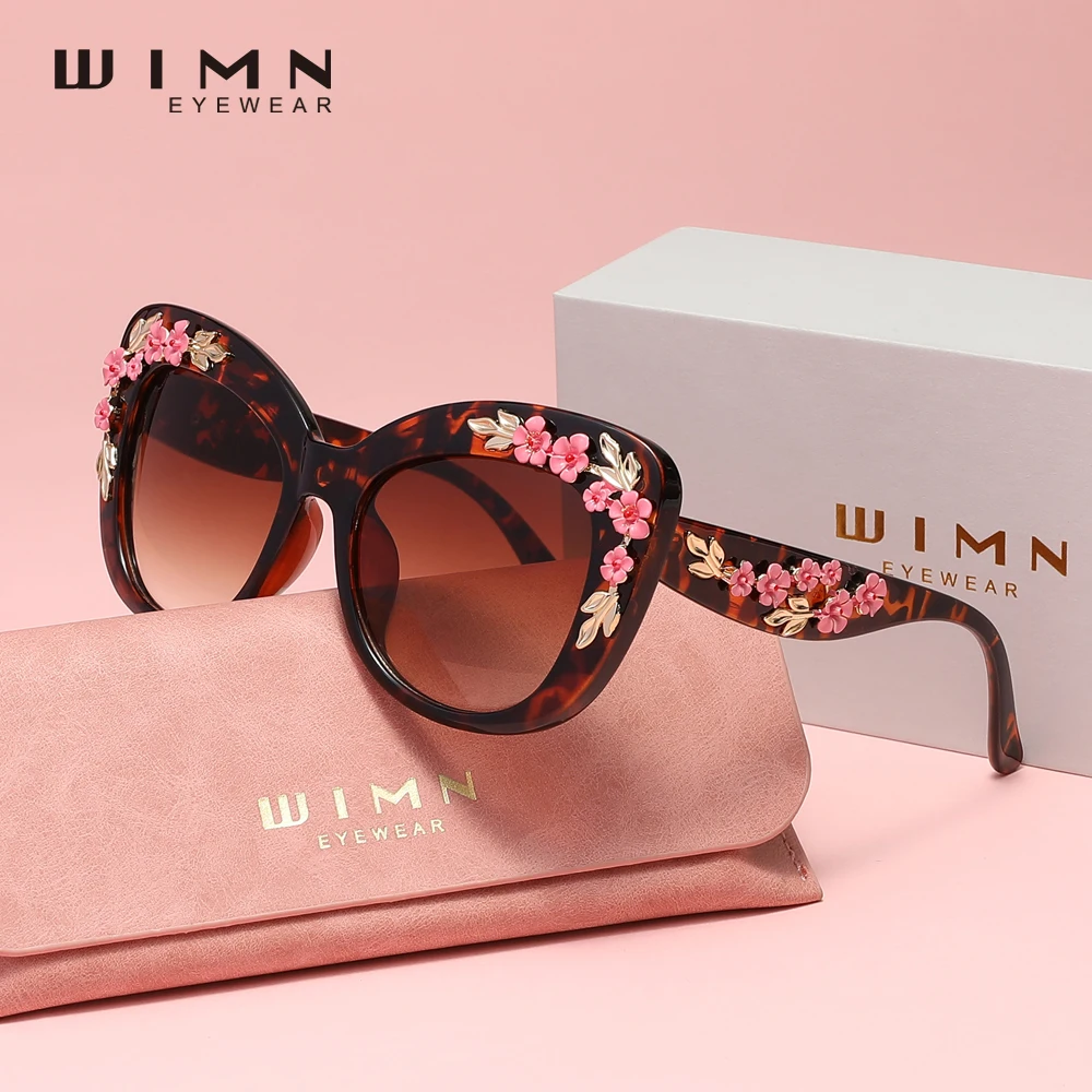 

WIMN New Fashion Oversized Butterfly Sunglasses for Women Polarized Colorful Popular Brand Designer Eyewear Shades Lady Elegant