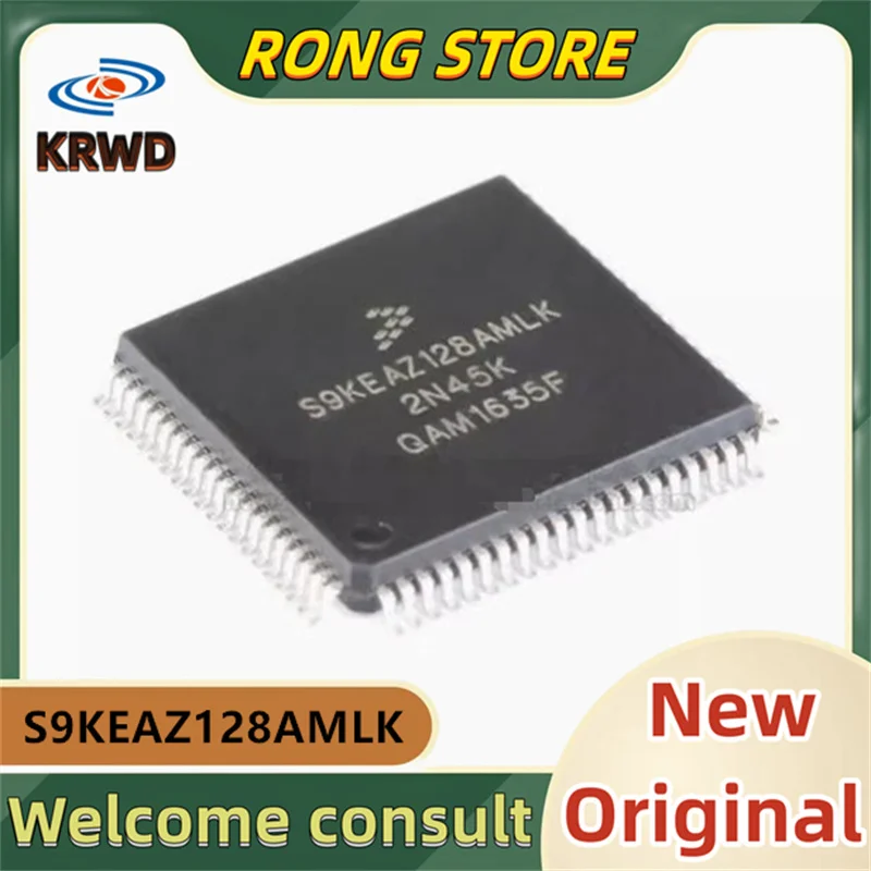 

5PCS S9KEAZ128AMLK New and Original S9KEAZ128 LQFP-80 48MHz 16KB