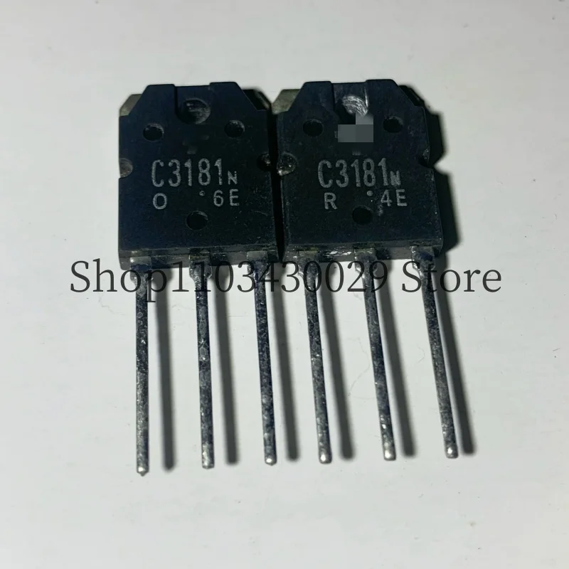 5 paires (10 pièces) nouveau et original 2SA1264N A1264N 2SC3181N C3181N TO-3P 8A 120V NPN + PNP Transistor